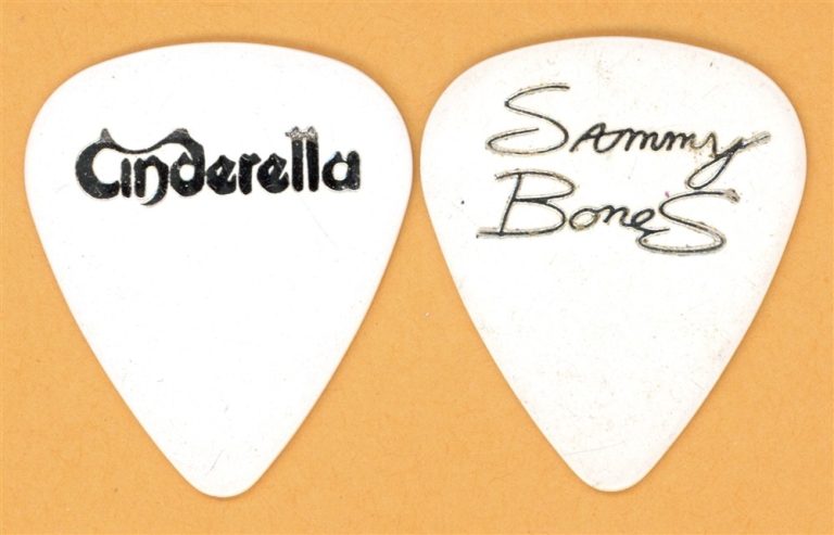 Cinderella Sammy Bones Vintage Guitar Pick - 1996 Reunion Tour