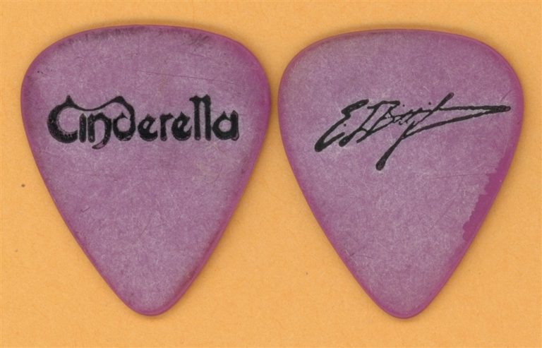 Cinderella Eric Brittingham Vintage Guitar Pick - 1988 Long Cold Winter Tour