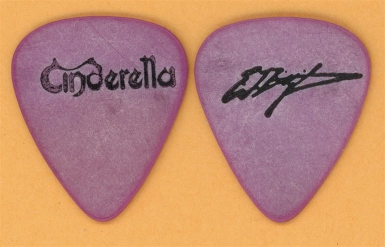 Cinderella Eric Brittingham Vintage Guitar Pick - 1988 Long Cold Winter Tour V2