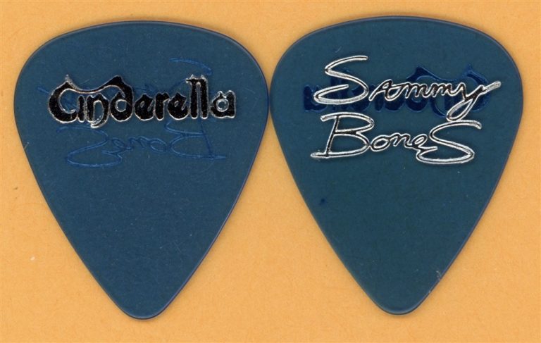 Cinderella Sammy Bones Vintage Guitar Pick - 1996 Reunion Tour