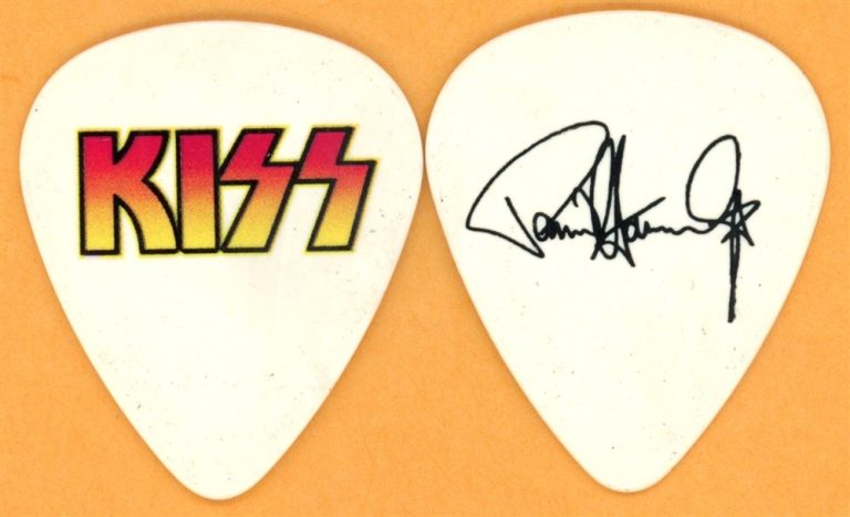 KISS Paul Stanley Vintage Guitar Pick - 2008 Alive 35 Tour - VARIANT COLOR