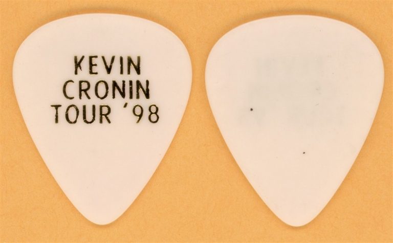 REO Speedwagon Kevin Cronin Vintage Tour Guitar Pick - 1998 One Sided