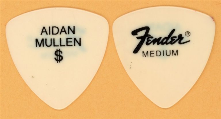 Metallica Eddie Money Aidan Mullen $ Original Guitar Pick - 1990's Tour