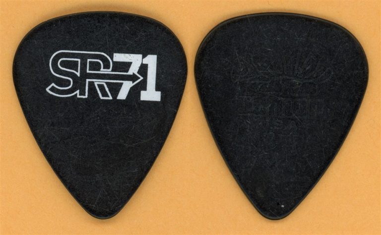 SR-71 Mitch Allen Vintage Guitar Pick - 2000 Tour