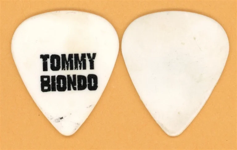 The Wrong Boys Tommy Biondo Authentic Guitar Pick