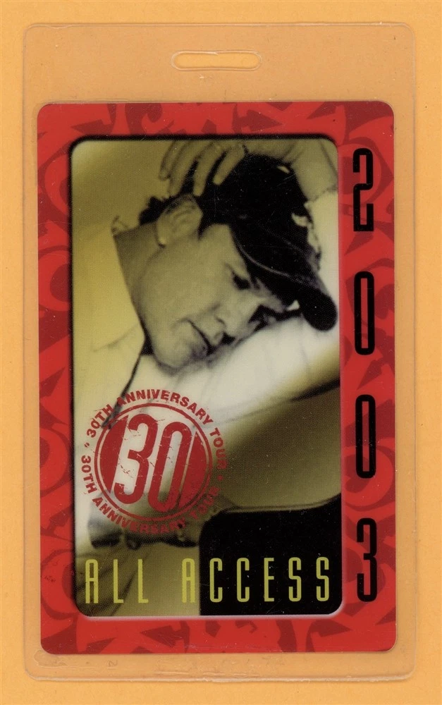 KC & The Sunshine Band 2003 30th Anniversary Tour AA Laminated Backstage Pass