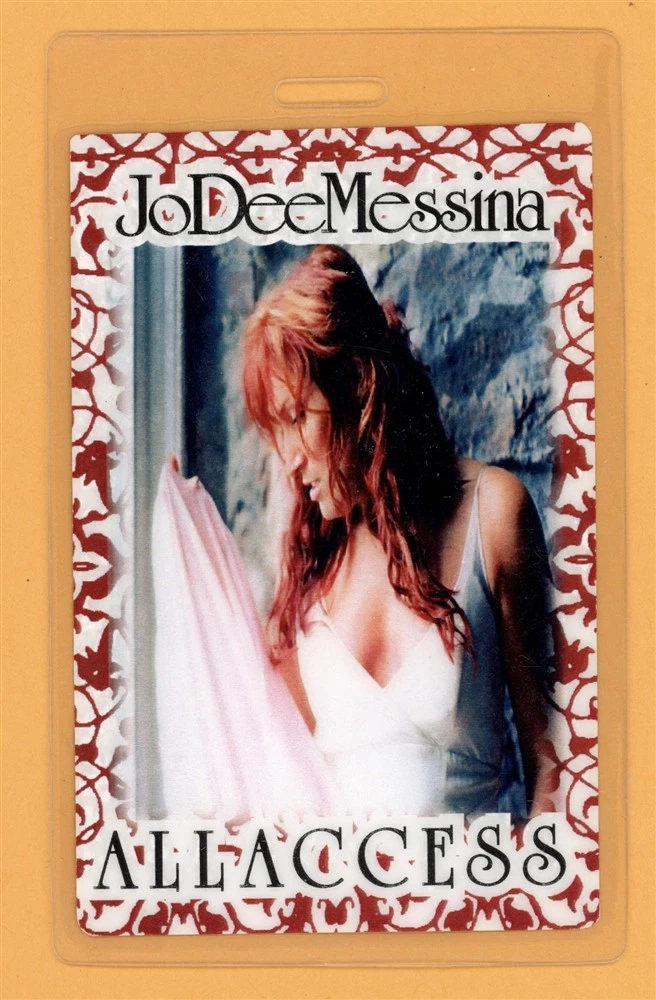 Jo Dee Messina 2001 Burn Tour All Access Laminated Backstage Pass