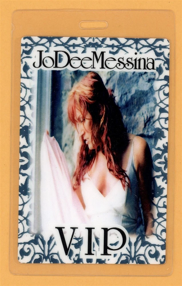 Jo Dee Messina 2001 Burn Tour VIP Laminated Backstage Pass