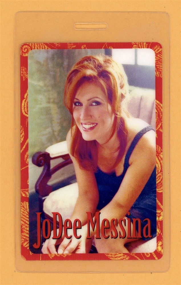 Jo Dee Messina 1999 I'm Alright Tour VIP Laminated Backstage Pass