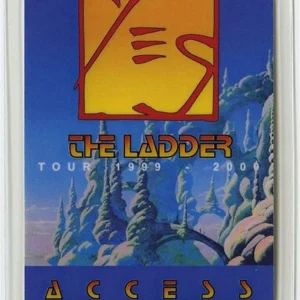 Yes 1999 The Ladder Concert Tour All Access Laminated Backstage Pass