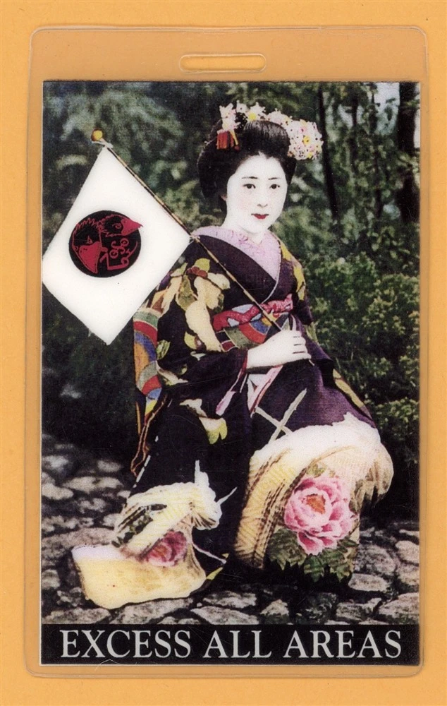 Jimmy Page & The Black Crowes 2000 Tour All Access Laminated Backstage Pass