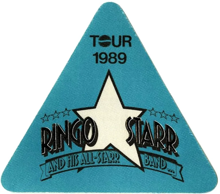 Ringo Starr 1989 All-Starr Band Concert Tour After Show Backstage Pass