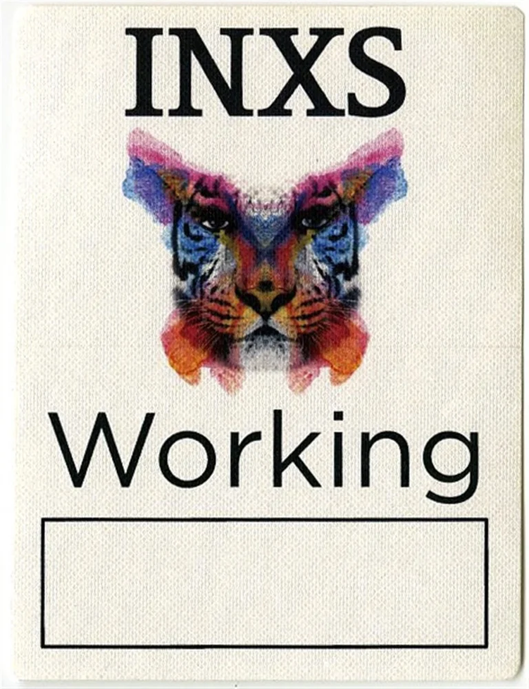 INXS 2011 Original Sin Concert Tour Working Backstage Pass