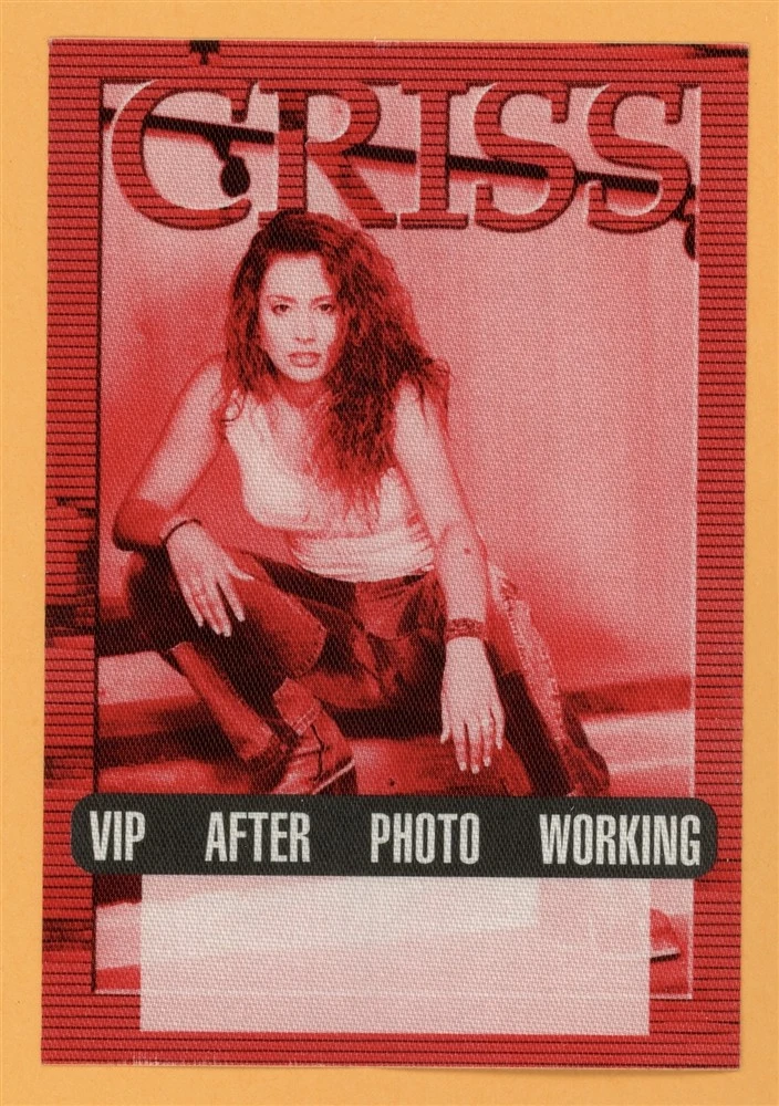 CRISS Concert Tour Backstage Pass