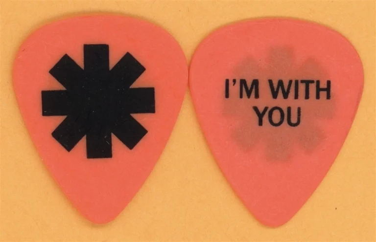 Red Hot Chili Peppers Josh Klinghoffer Vintage Guitar Pick - 2012 Tour