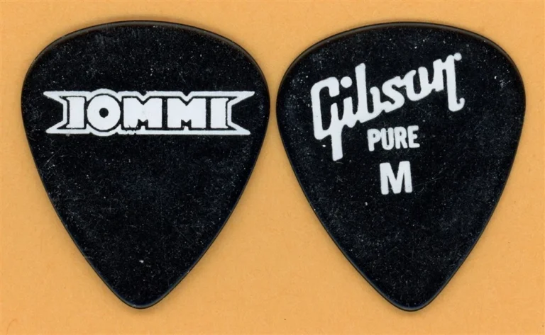 Black Sabbath Tony Iommi Vintage Guitar Pick - 2005 Ozzfest Tour