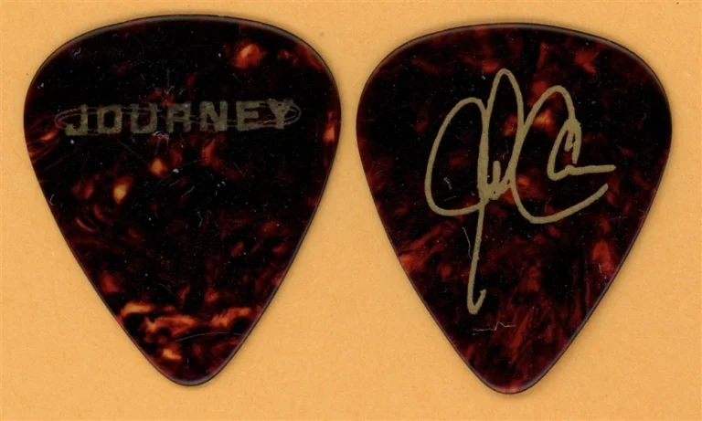 Journey Jonathan Cain Vintage Guitar Pick - 1999 Arrival Tour