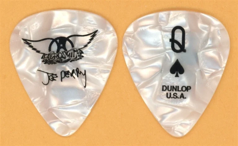 Aerosmith Joe Perry Vintage Tour Guitar Pick - 2019 Vegas Residency