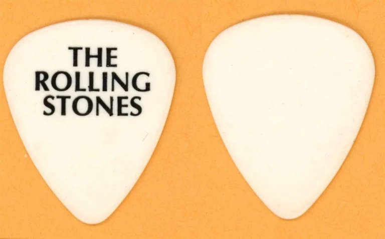 Rolling Stones Keith Richards Vintage Guitar Pick - 2003 Licks Tour