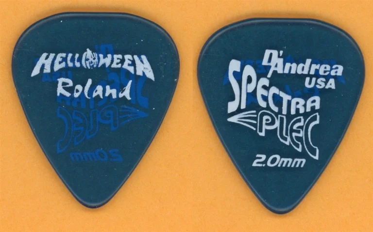 Helloween Roland Grapow Vintage Tour Guitar Pick