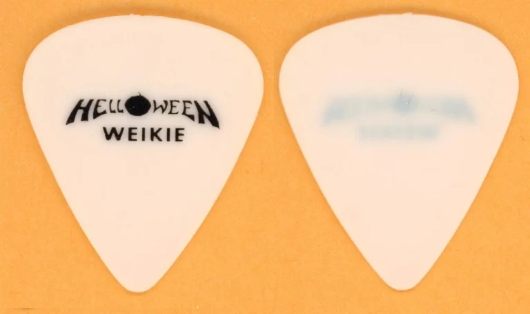 Helloween Michael Weikie Weikath Vintage Tour Guitar Pick