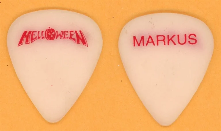 Helloween Markus Grosskopf Vintage Tour Guitar Pick