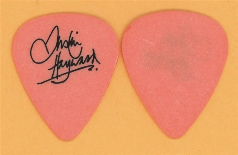 Moody Blues Justin Hayward Vintage Guitar Pick - 2005 US Tour