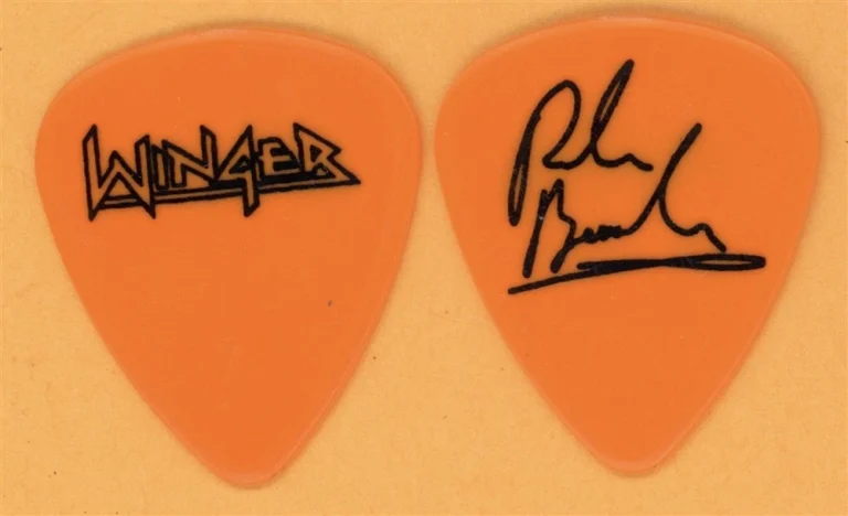 Winger Reb Beach Whitesnake Vintage Guitar Pick - 2003 Rock Never Stops Tour