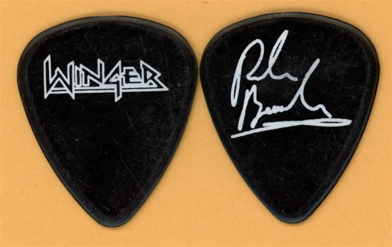 Winger Reb Beach Whitesnake Vintage Guitar Pick - 2003 Rock Never Stops Tour