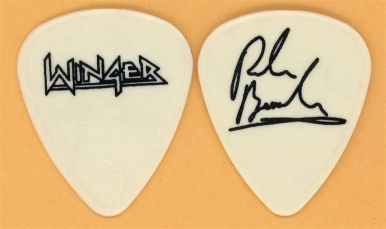Winger Reb Beach Whitesnake Vintage Guitar Pick - 2003 Rock Never Stops Tour