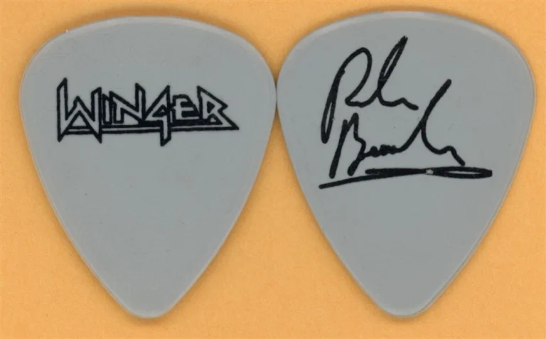 Winger Reb Beach Whitesnake Vintage Guitar Pick - 2003 Rock Never Stops Tour