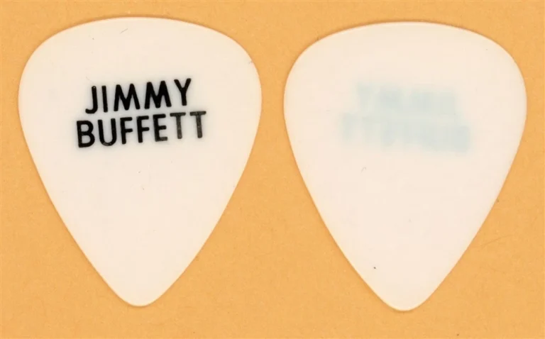 Jimmy Buffett Vintage Guitar Pick - 1989 Off to See The Lizard Tour