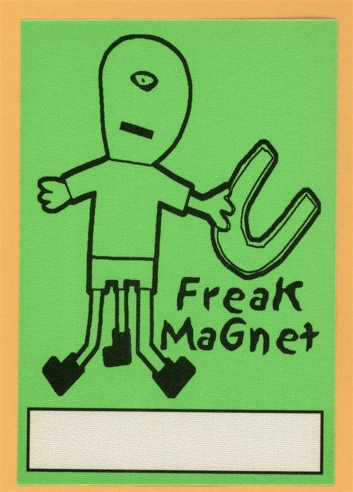 Violent Femmes 2000 Freak Magnet Concert Tour Backstage Pass