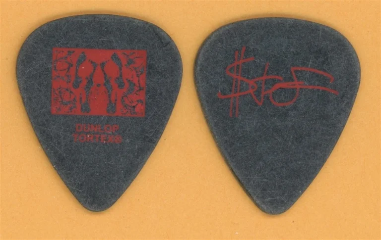 Deftones Stephen Carpenter Vintage Guitar Pick - 2004 Minerva Tour