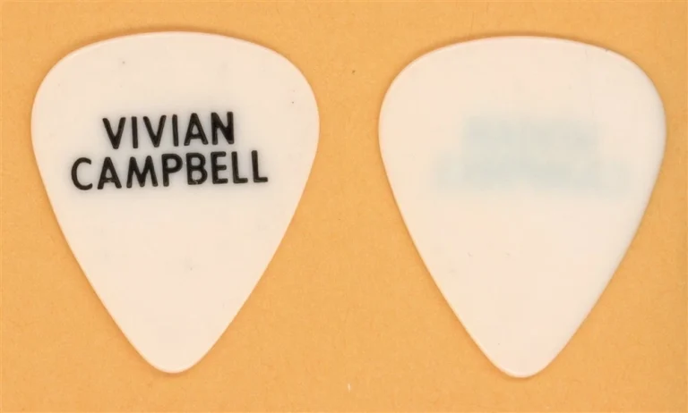 DIO Vivian Campbell Def Leppard Vintage Guitar Pick - 1983 Holy Diver Tour
