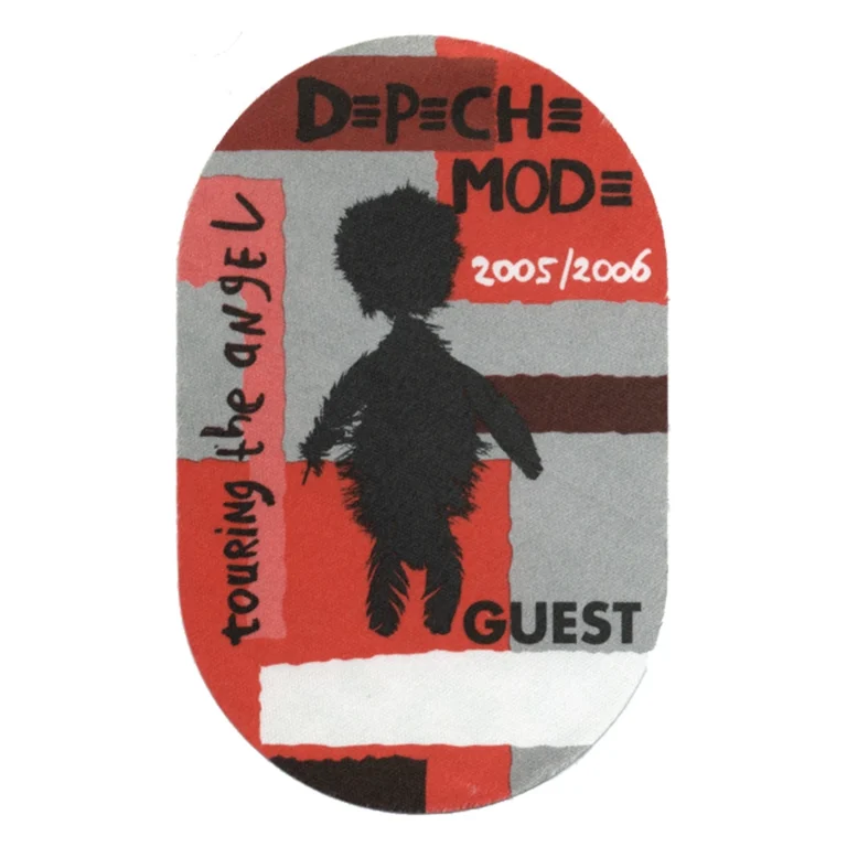 Depeche Mode 2005 Playing the Angel Concert Tour Guest Backstage Pass