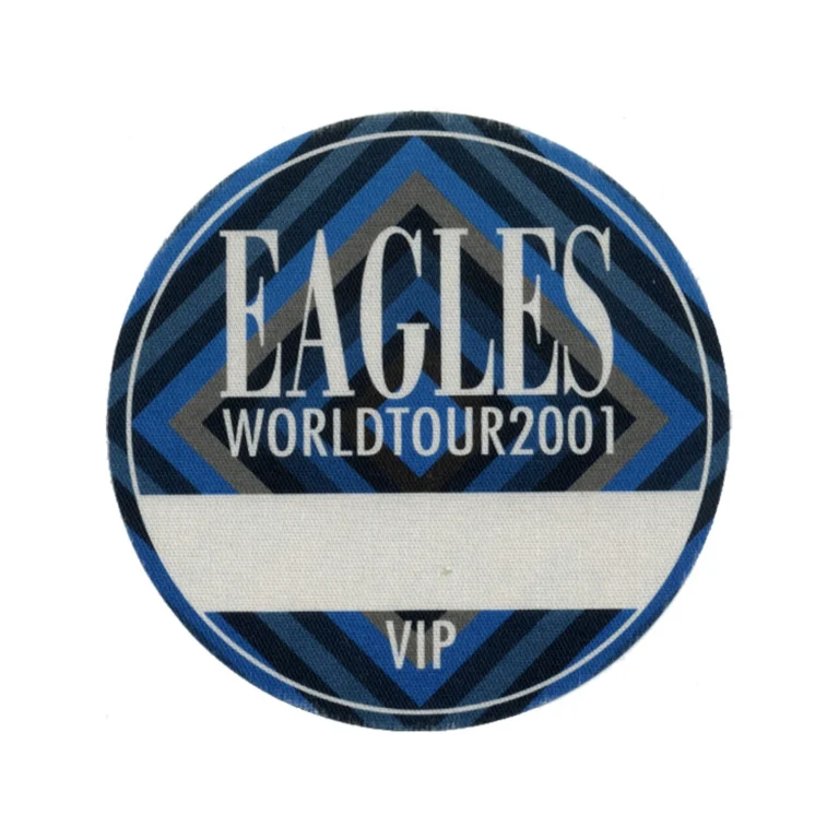 The Eagles 2001 Concert Tour VIP Backstage Pass