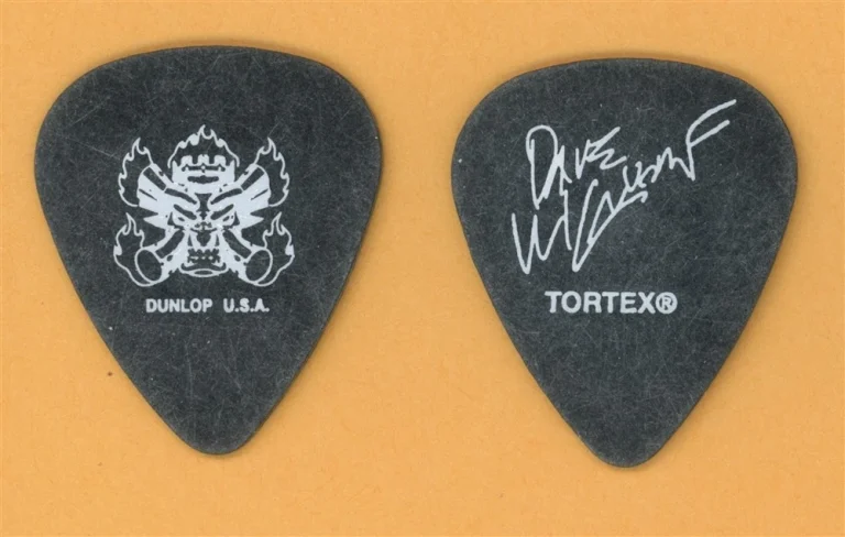 Monster Magnet Dave Wyndorf Vintage Guitar Pick - 2001 God Says No Tour