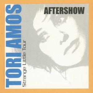 Tori Amos 2001 Strange Little Girls Concert Tour Aftershow Backstage Pass