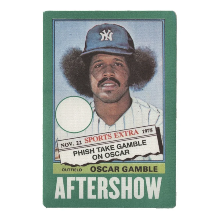 Phish 1998 The Story of the Ghost Concert Tour After Show Backstage Pass - Oscar