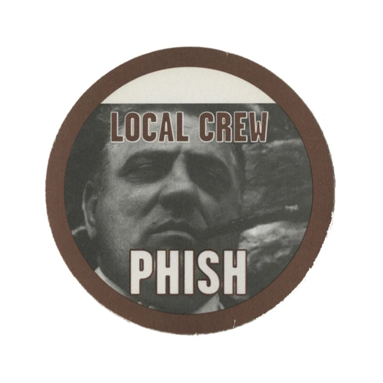 Phish 1999 The Siket Disc Concert Tour Crew Backstage Pass - Godfather