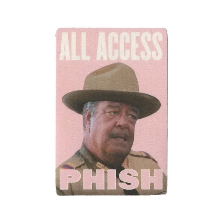 Phish 1999 The Siket Disc Concert Tour All Access Backstage Pass