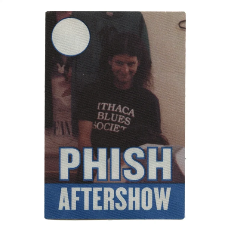 Phish 2000 Farmhouse Concert Tour Aftershow Backstage Pass