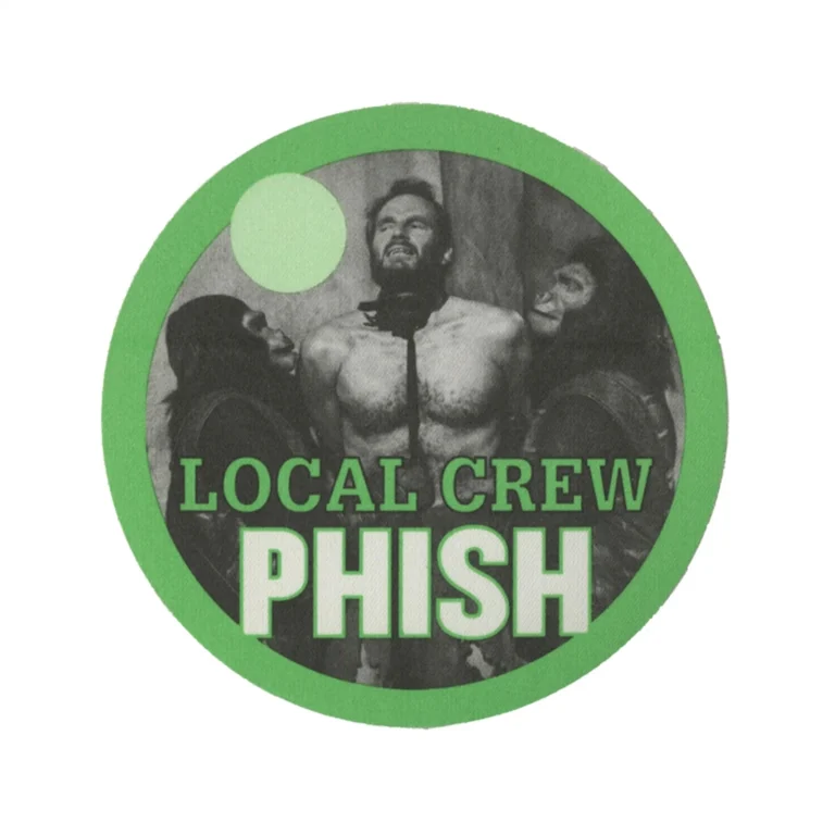Phish 1998 The Story of the Ghost Concert Tour Crew Backstage Pass