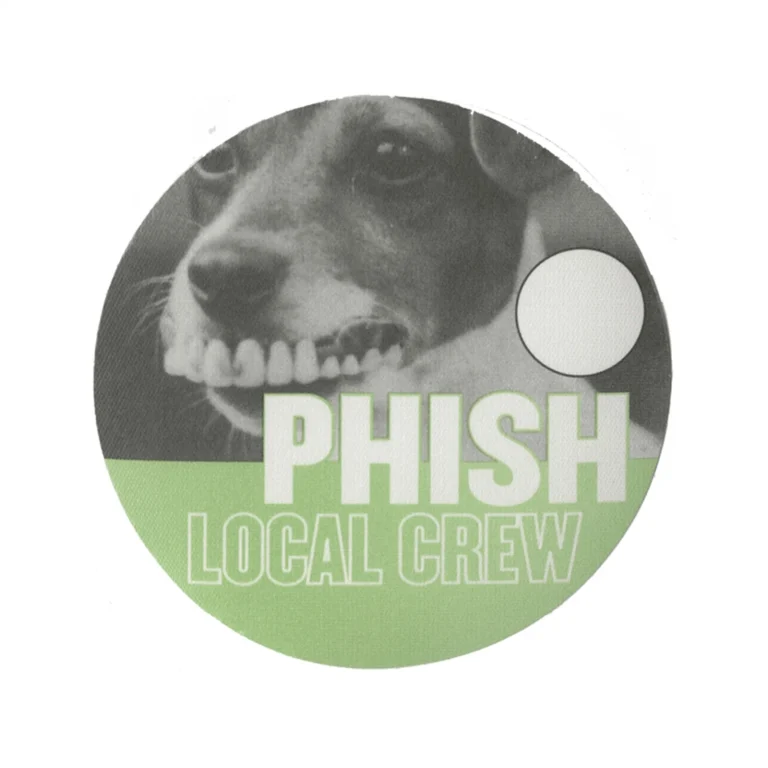 Phish 2003 Round Room Concert Tour Local Crew Backstage Pass