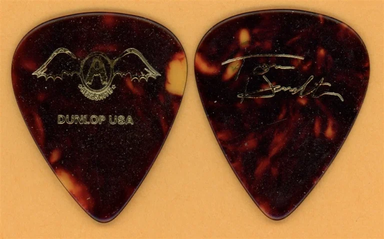 Aerosmith Tom Hamilton Vintage Guitar Pick - 2002 Girls of Summer Tour