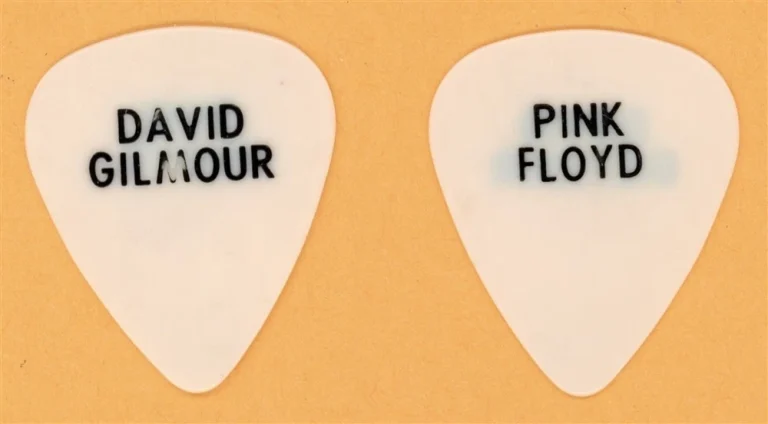 Pink Floyd David Gilmour Vintage Guitar Pick - 1987 Tour - Stage Used