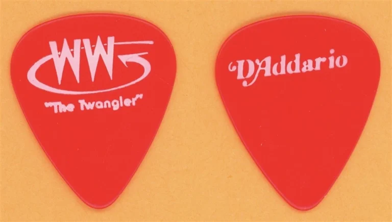 Webb Wilder Vintage Guitar Pick - 1991 Doo Dad Tour