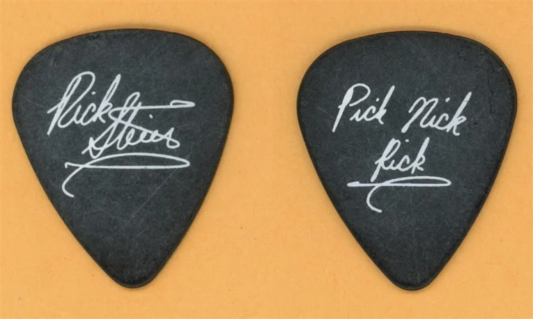 Warrant Rick Steier Vintage Guitar Pick - 1995 Ultraphobic Tour