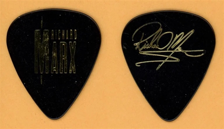 Richard Marx Vintage Guitar Pick - 1991 Rush Street Tour